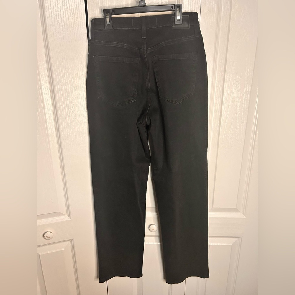 Hollister Jeans Womens 6R/28R Black Ultra High Rise Dad Vintage Stretch Cotton‎ - Picture 5 of 7